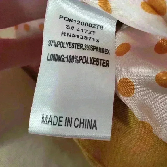 DOE & RAE mustard yellow pleated lightweight blazer.  Size medium - Picture 6 of 14